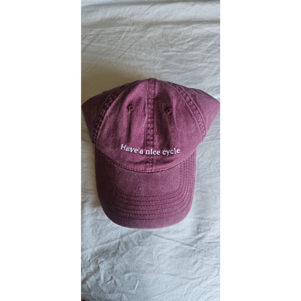 have a nice cycle new red hat 100  Cotton biking cycling no brand